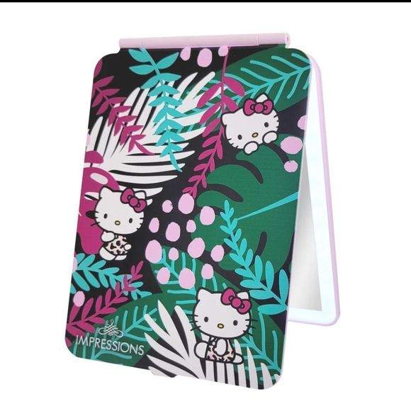 Impressions For Hello Kitty TouchPad Mini Tri-Tone LED Makeup Mirror - Picture 3 of 12
